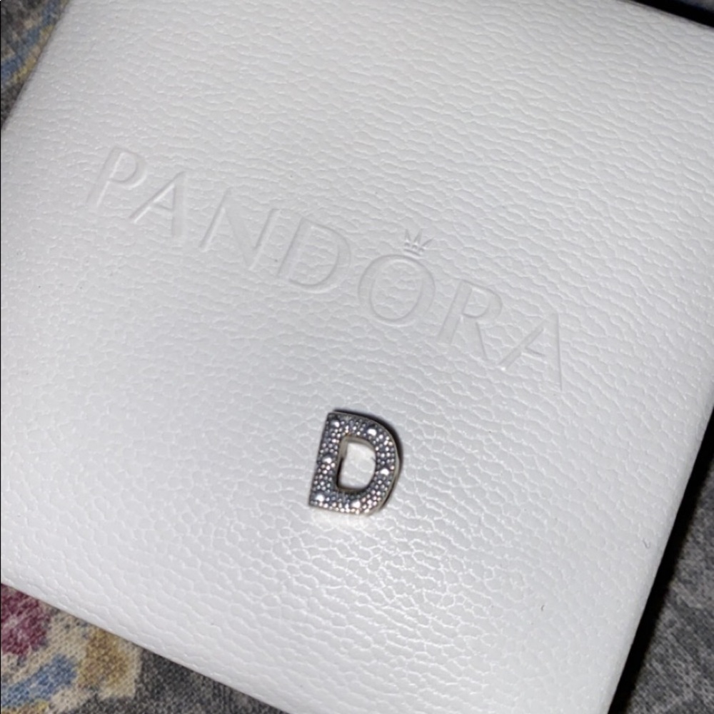 “D” pandora charm !